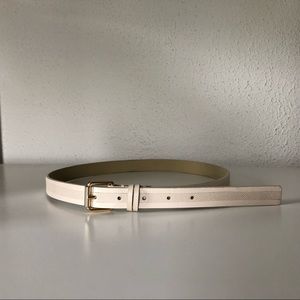 Banana Republic Cream White  Belt